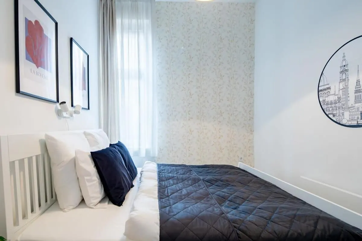 Modern Retreat For 8 Guests Lägenhet Budapest 0*,